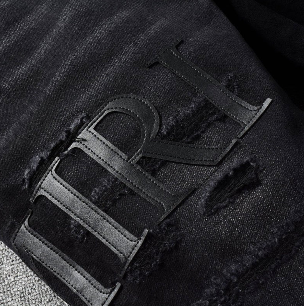AMIRI JEANS BLACK SLIM FIT