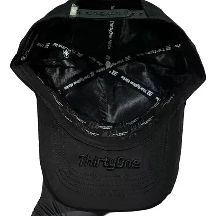31 HATS CRYSTALS BLACK