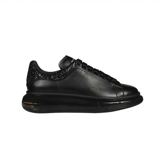 ALEXANDER MCQUEEN BLACK GLITTER