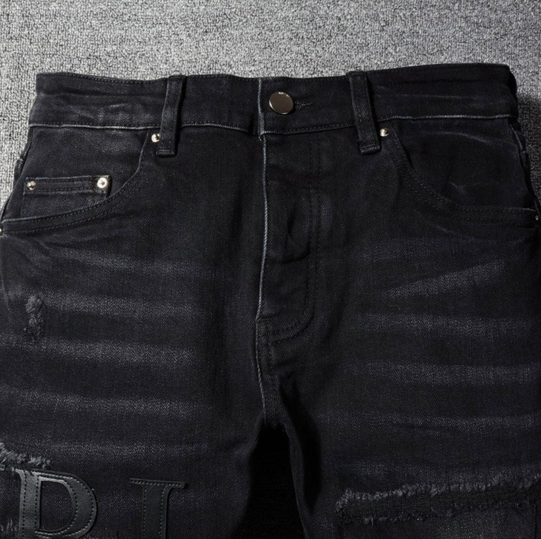 AMIRI JEANS BLACK SLIM FIT